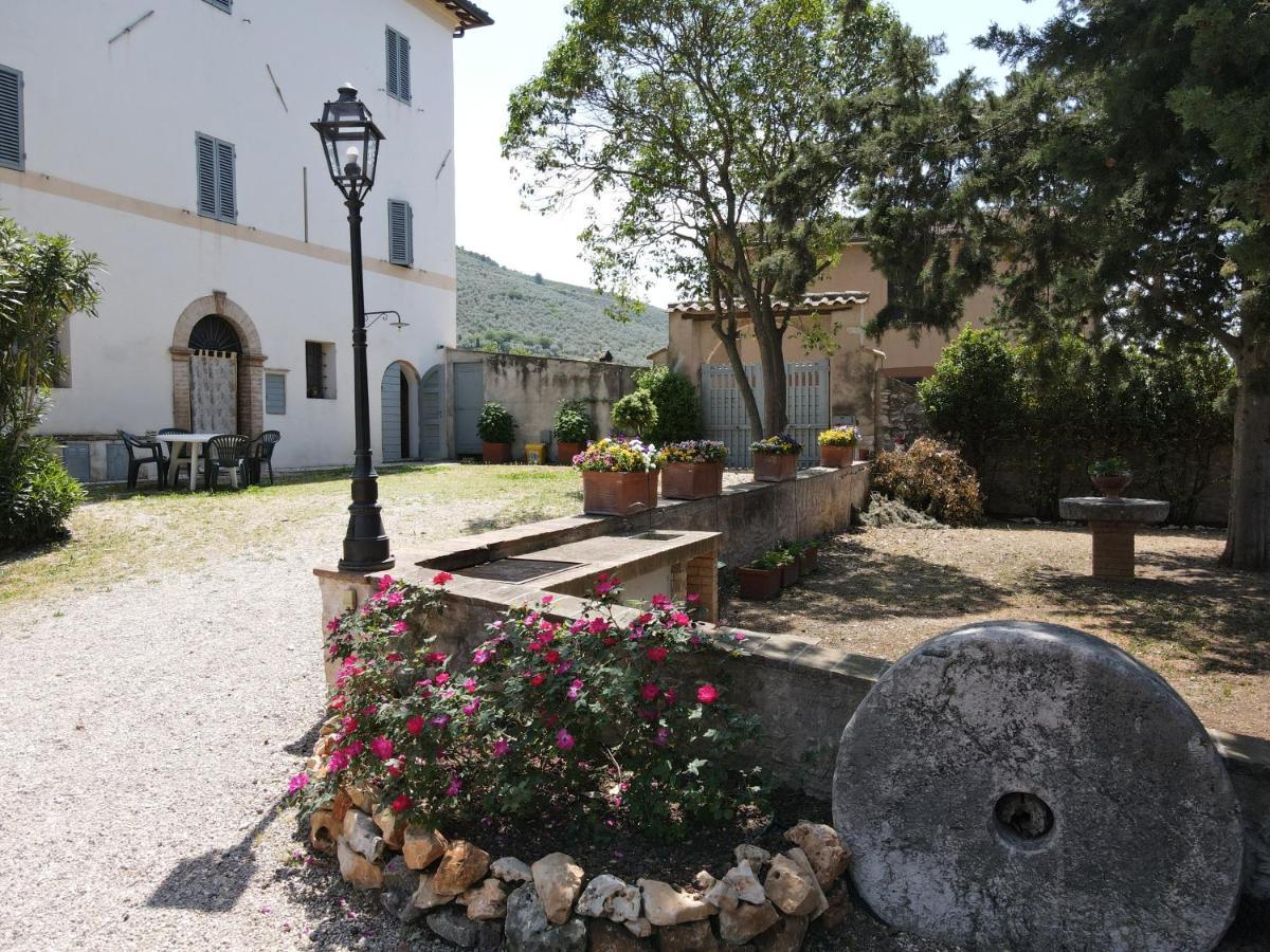 Corte Fratini Appartamenti Trevi Bagian luar foto