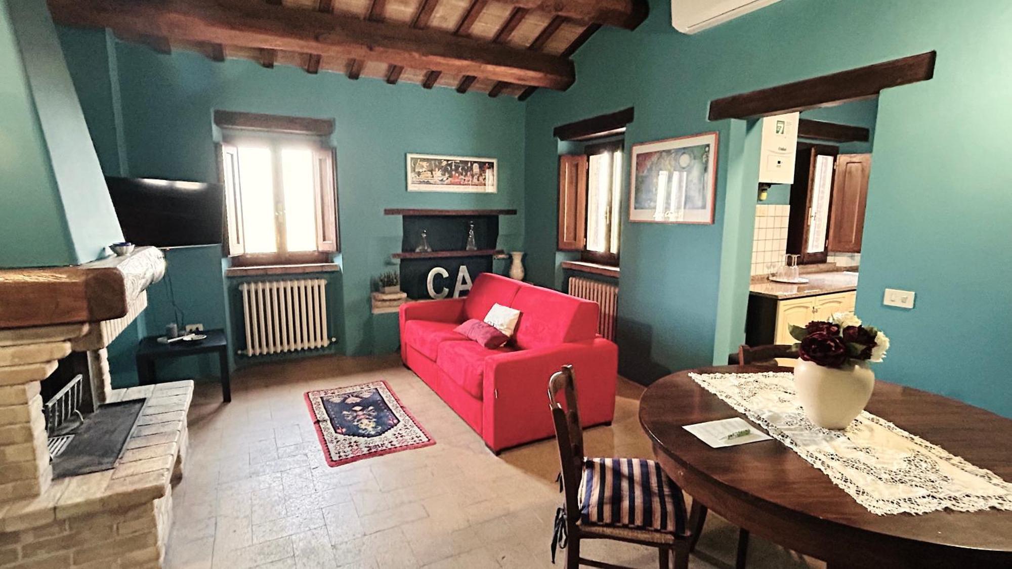 Corte Fratini Appartamenti Trevi Bagian luar foto